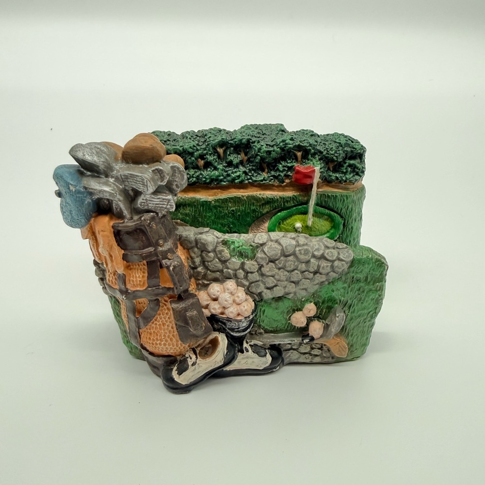 Figi Graphics 90s Business Card Holder Desk Organizer Golf Bag Golf Club Sports